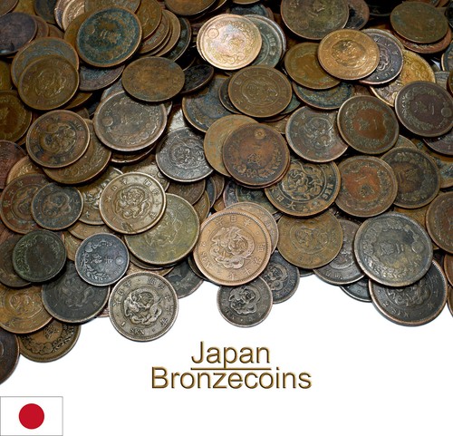 Japan alte sen münzen 1873 - sen,