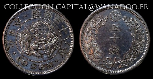 Japan sen 1905 - 50,