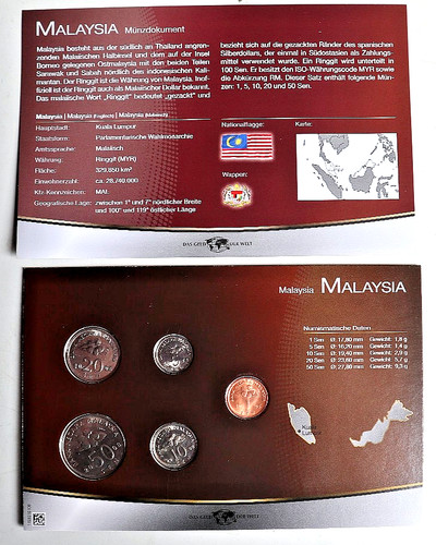 Malaysia kms kursmünzensatz - kms,