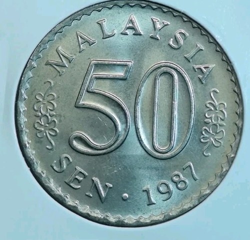 Sen 1987 agong malaysia - agong,