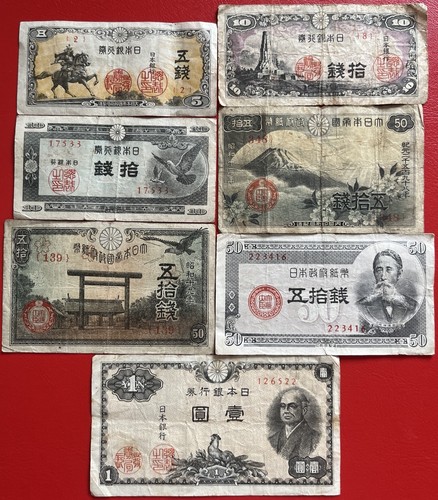 Japan 10 50 sen 1 - japan, 5/10/50